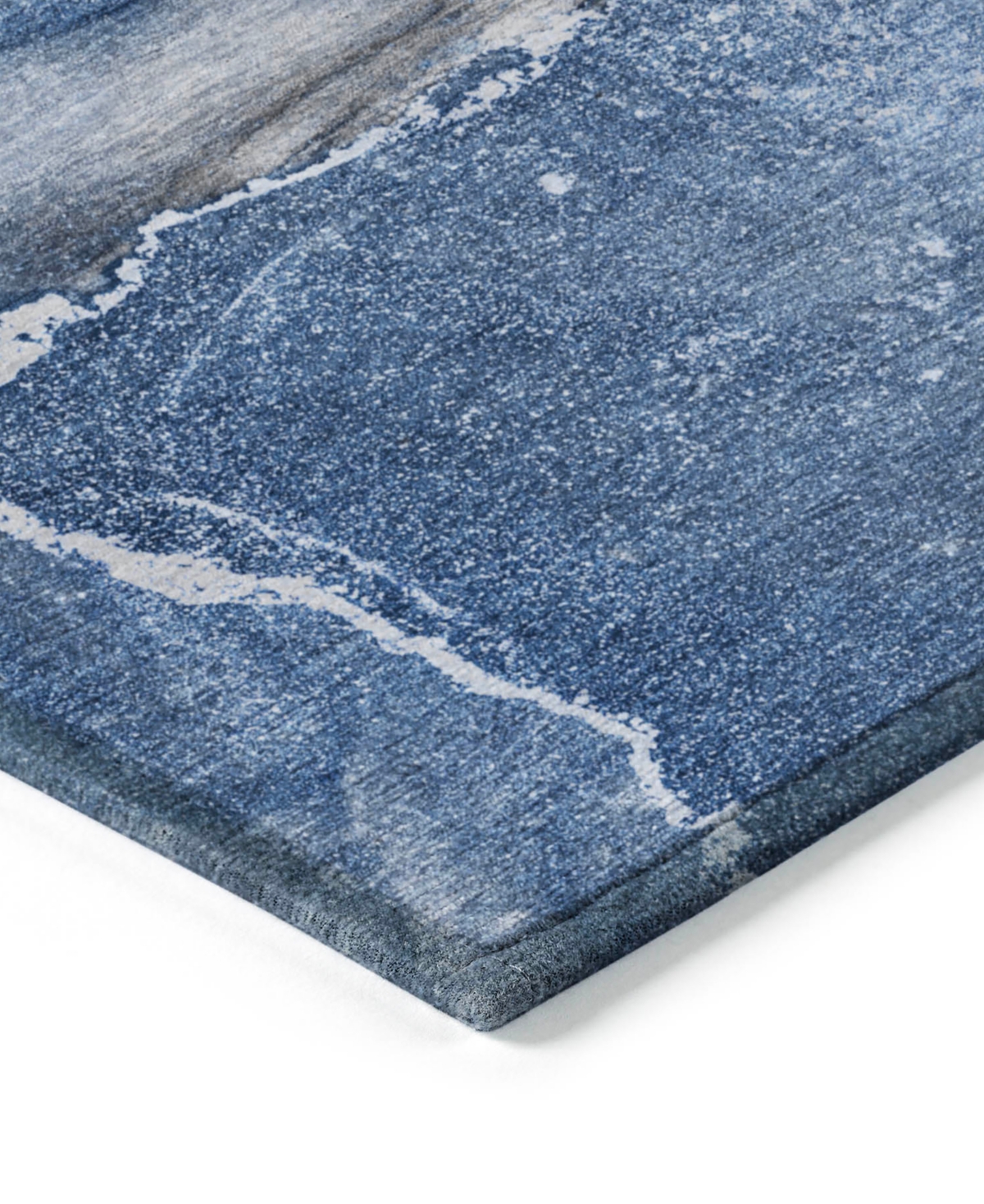 Addison Chantille Machine Washable Acn524 5'x7'6 Area Rug In Navy
