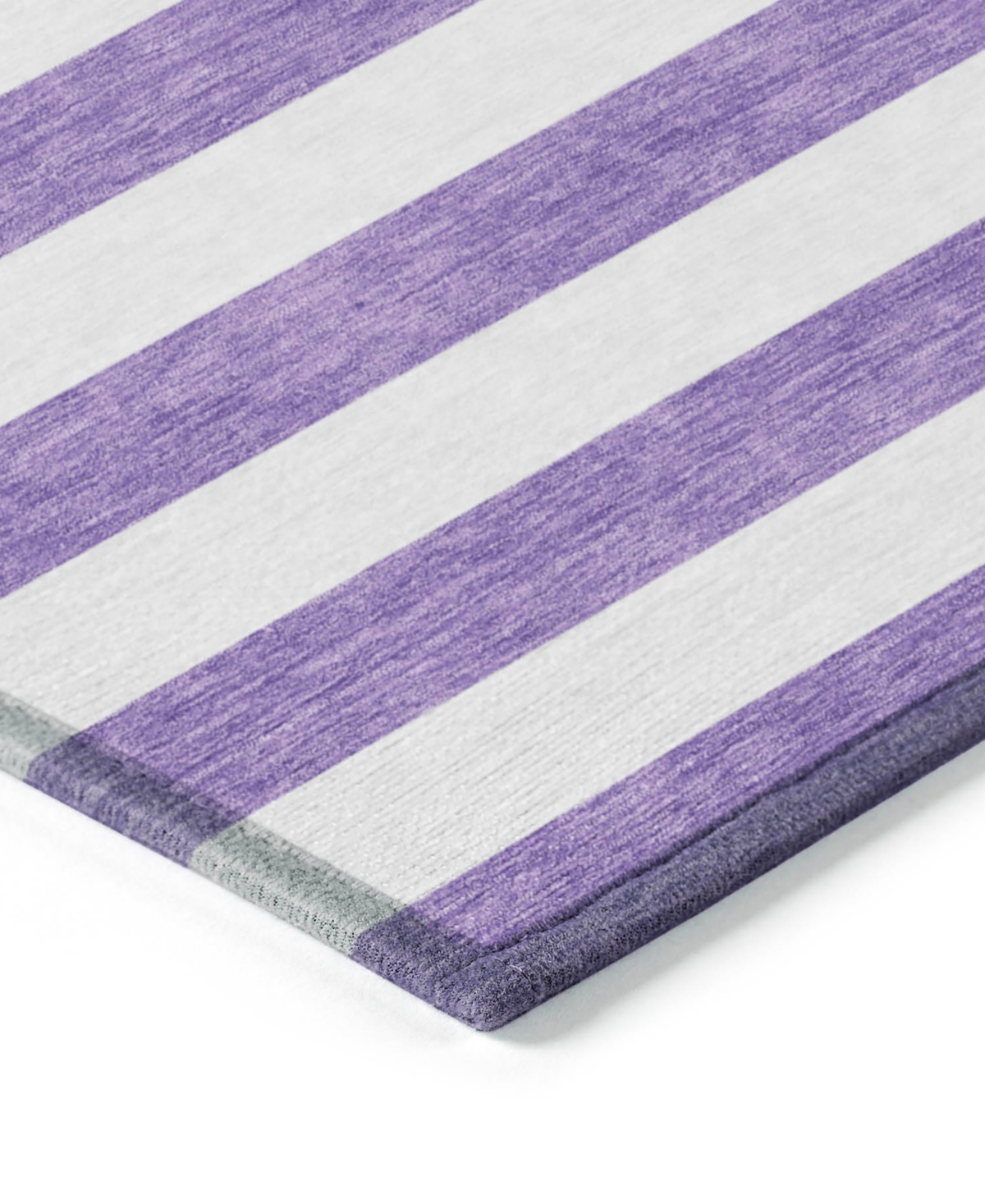 Addison Chantille Machine Washable Acn528 2'6x3'10 Area Rug In Purple