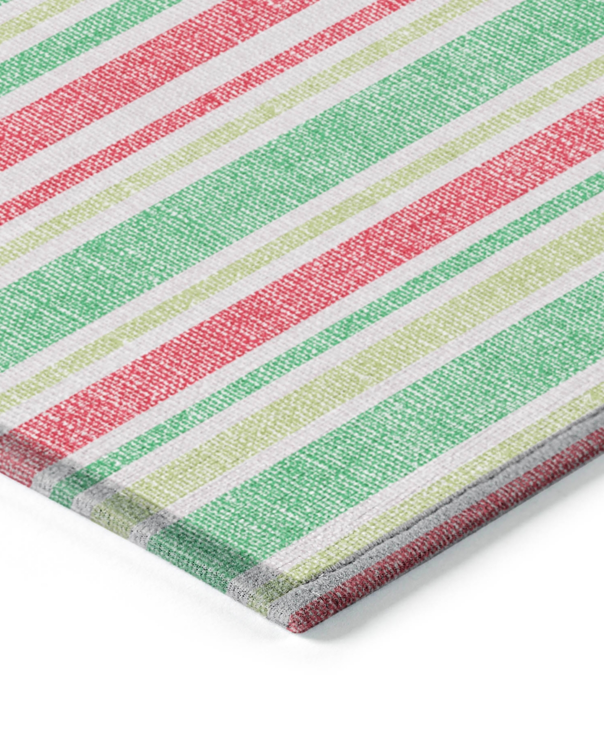 Addison Chantille Machine Washable Acn531 8'x10' Area Rug In Green