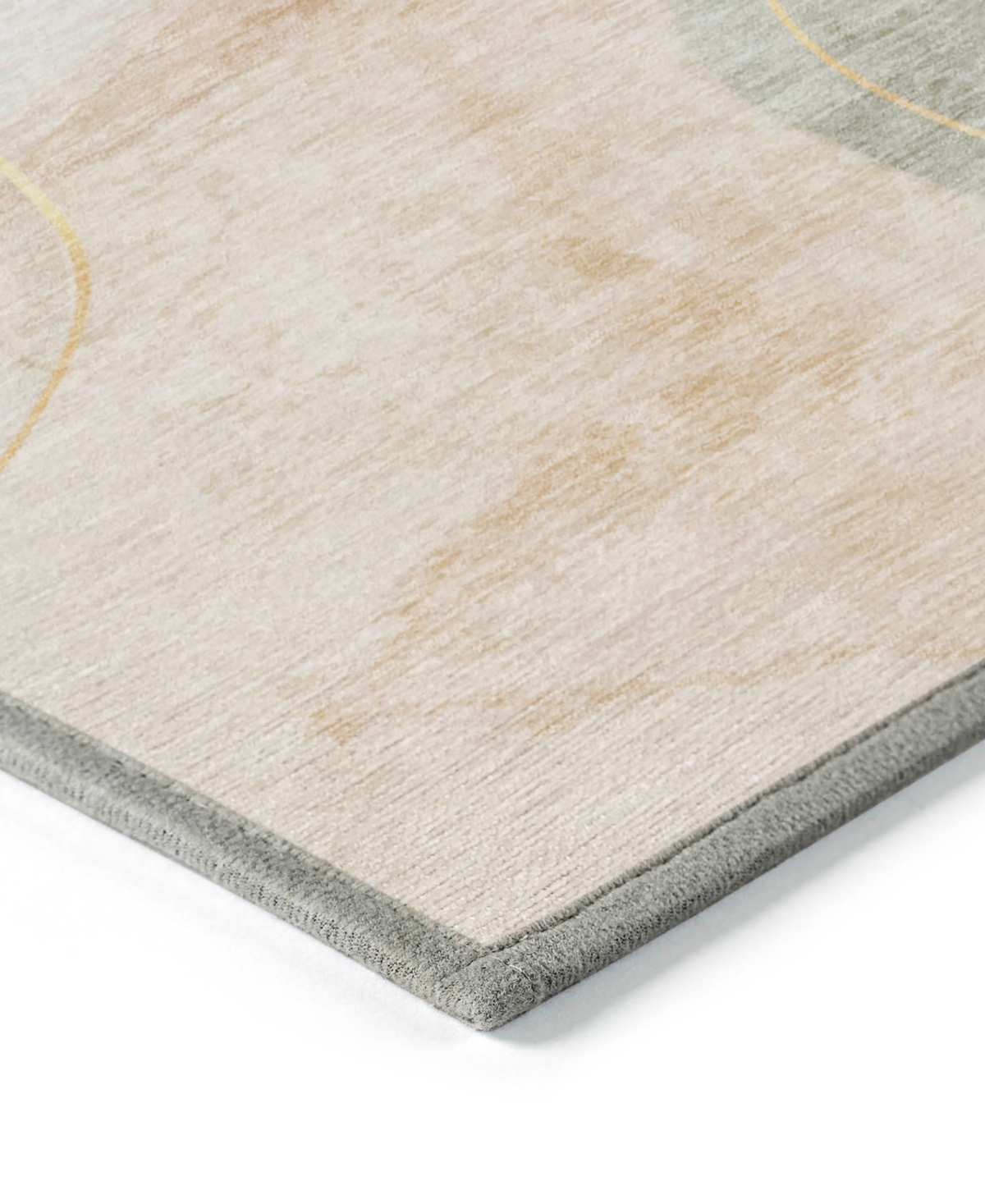 Addison Chantille Machine Washable Acn545 3'x5' Area Rug In Beige
