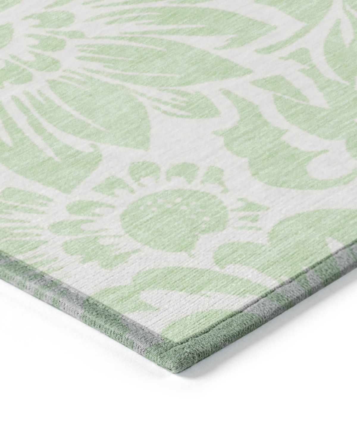 Addison Chantille Machine Washable Acn551 8'x10' Area Rug In Mint