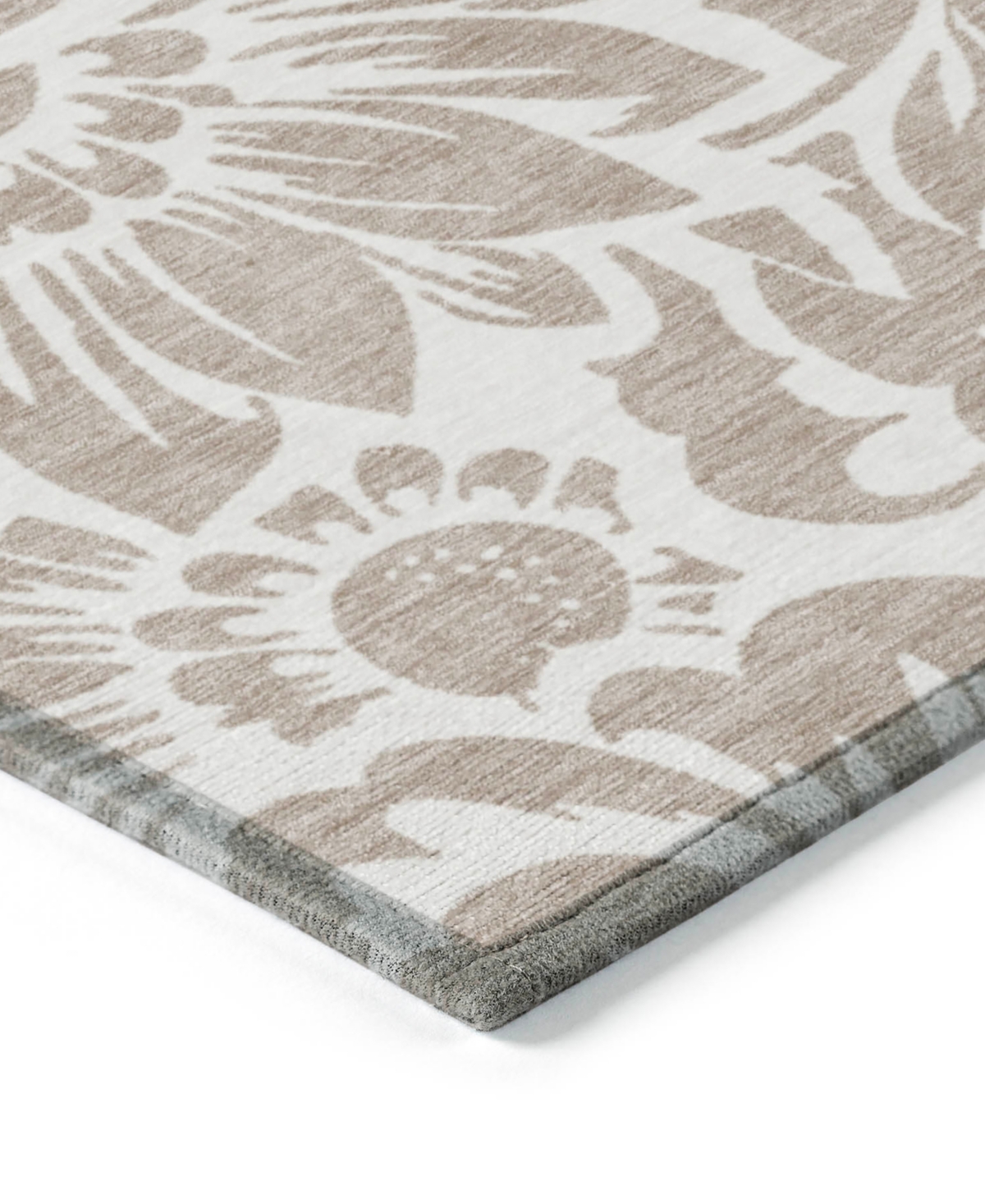 Shop Addison Chantille Machine Washable Acn551 10'x14' Area Rug In Taupe