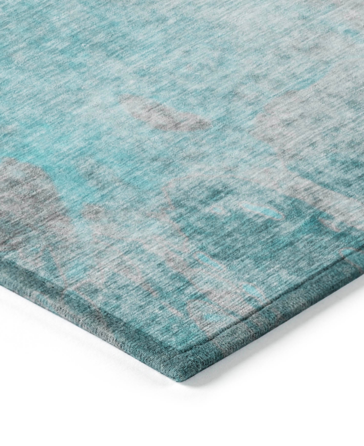 Addison Chantille Machine Washable Acn562 8'x10' Area Rug In Ocean