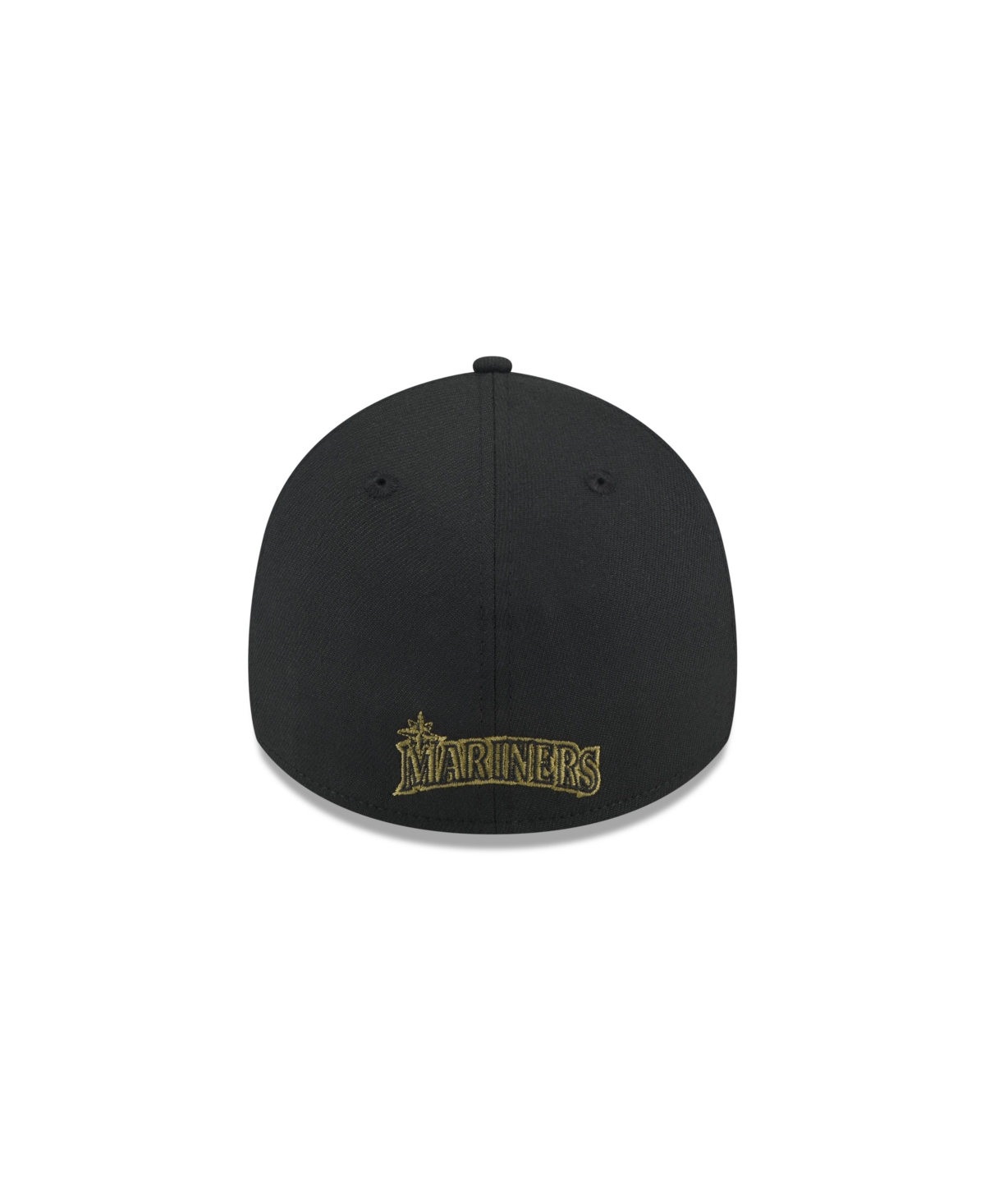 NEW ERA MEN'S BLACK SEATTLE MARINERS 2024 ARMED FORCES DAY 39THIRTY FLEX HAT 