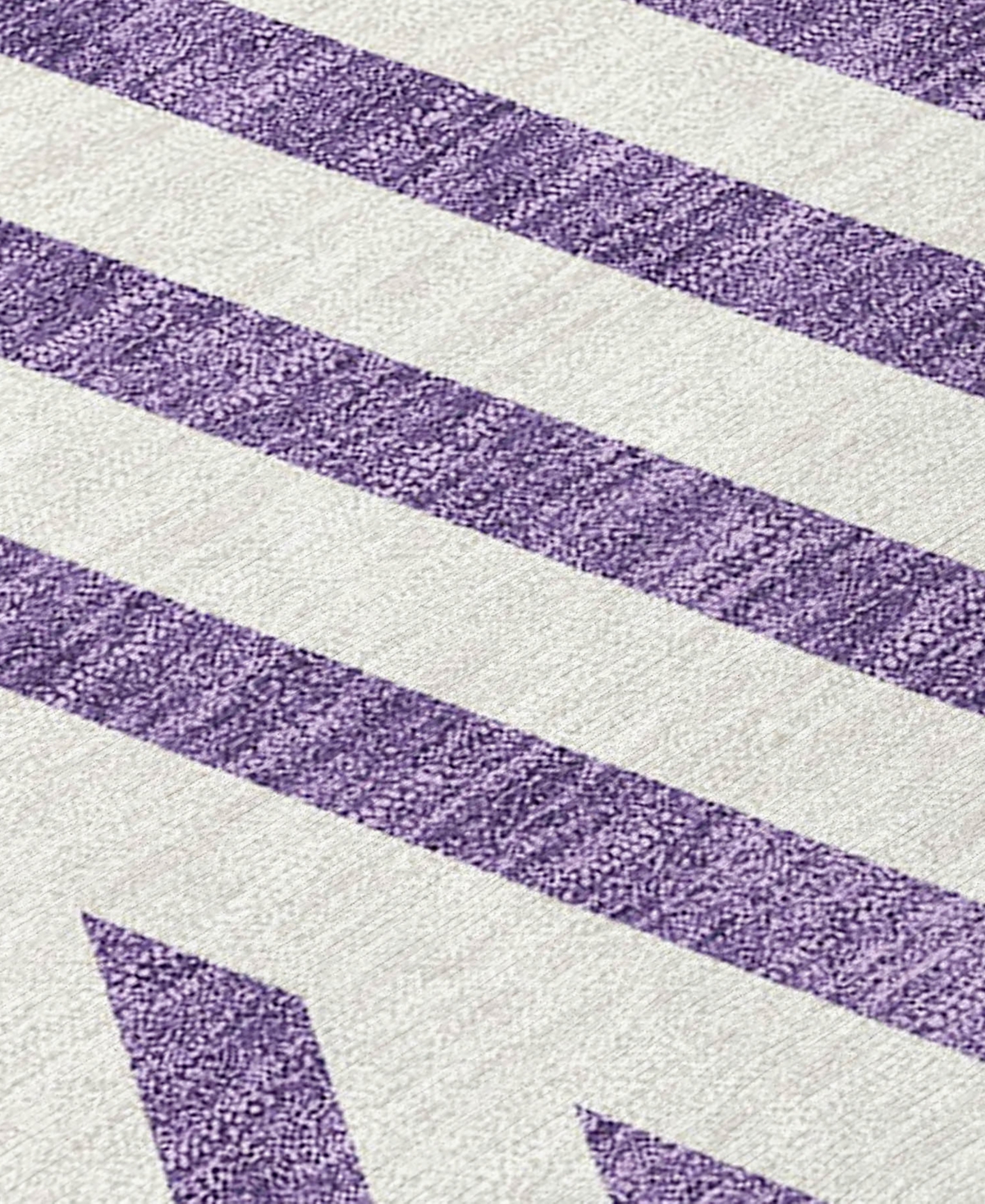 Addison Chantille Machine Washable Acn550 2'6x3'10 Area Rug In Purple