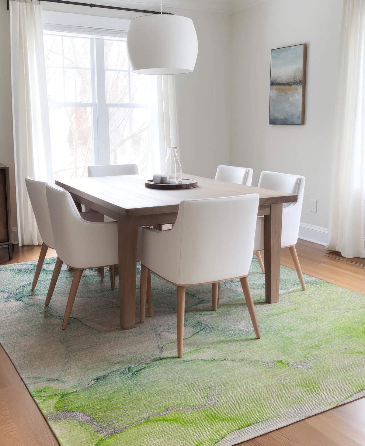 Addison Chantille Machine Washable Acn516 2'6x3'10 Area Rug In Green