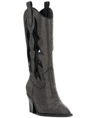 Stivale donna sopra il ginocchio adidas x in pelle bianca