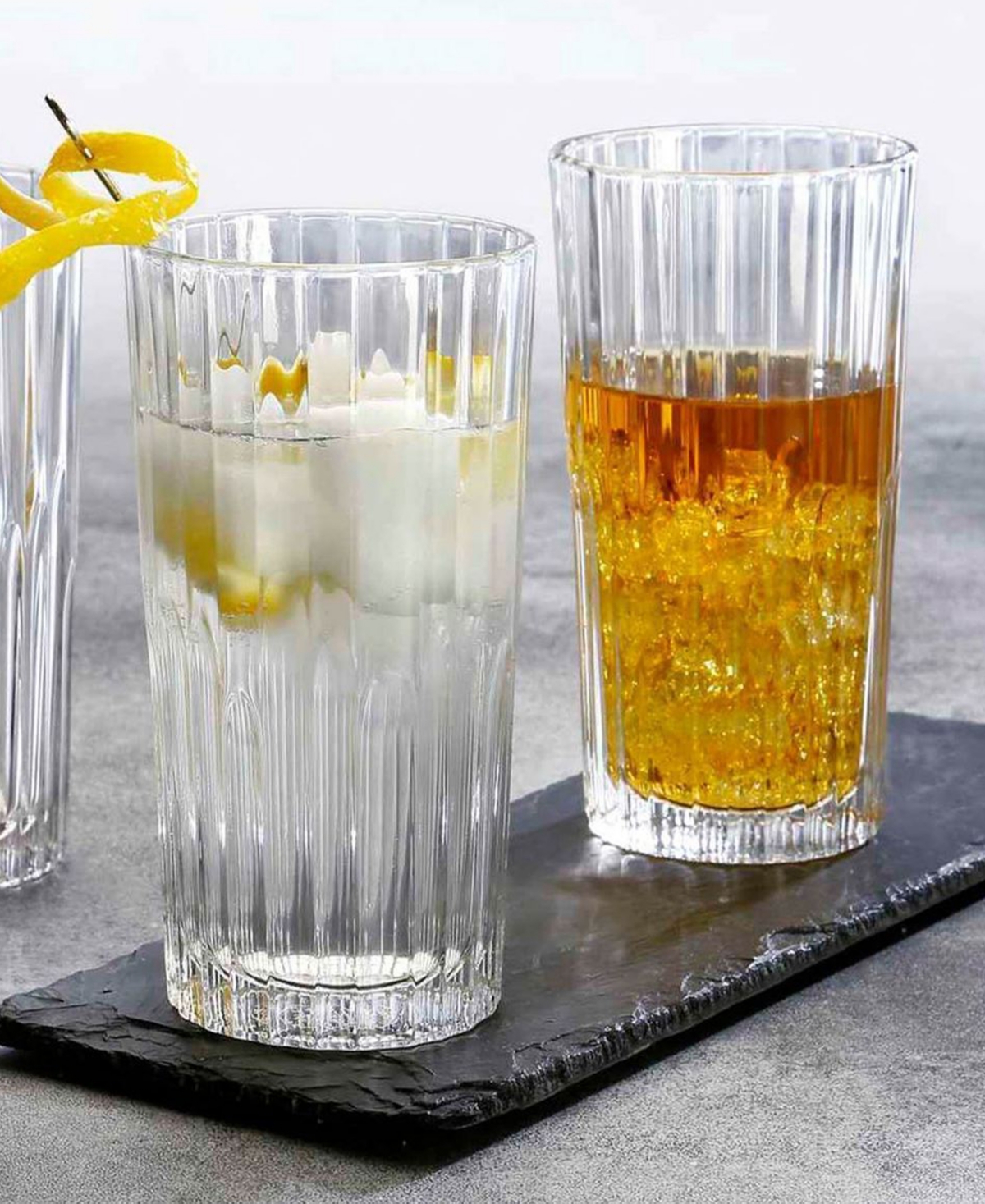 Duralex Set Of 6 Manhattan High Tumblers In Clear