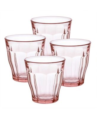 Duralex Picardie Blush Tumbler - 8 3/8 oz. - Set of 4 - Macy's