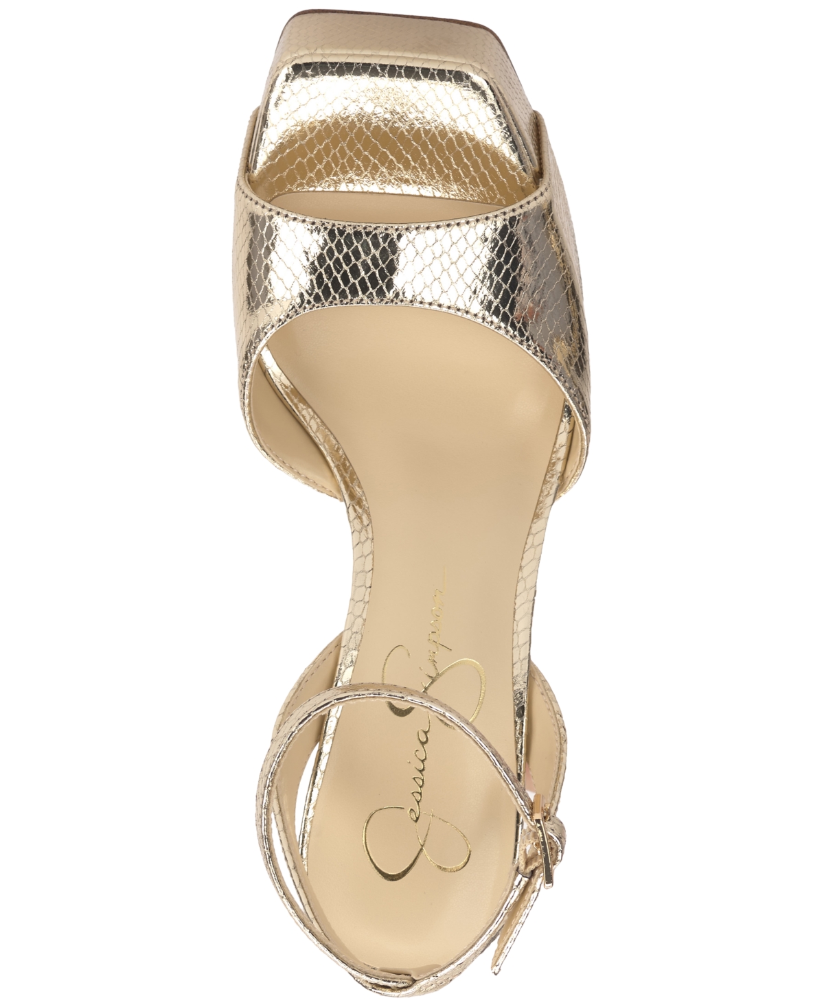 Jessica Simpson Women's Lirio Two-Piece Platform High-Heel Dress Sandals