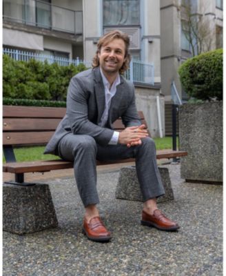 Men's Collection Burchill Penny Slip On Loafers