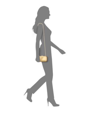 Metallic Minaudiere with Cystal Adorned Edge