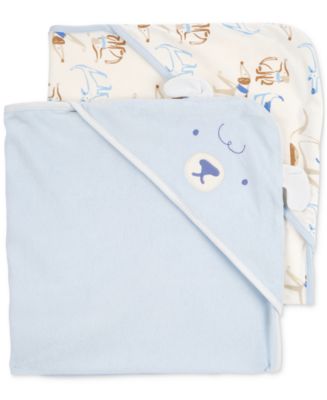 Carter's 2pc Baby Neutral Hooded Towels - Yellow