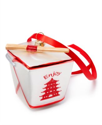 Holiday Lane East Meets West Chinese Take-Out Container Ornament Exclusively at Macy's
