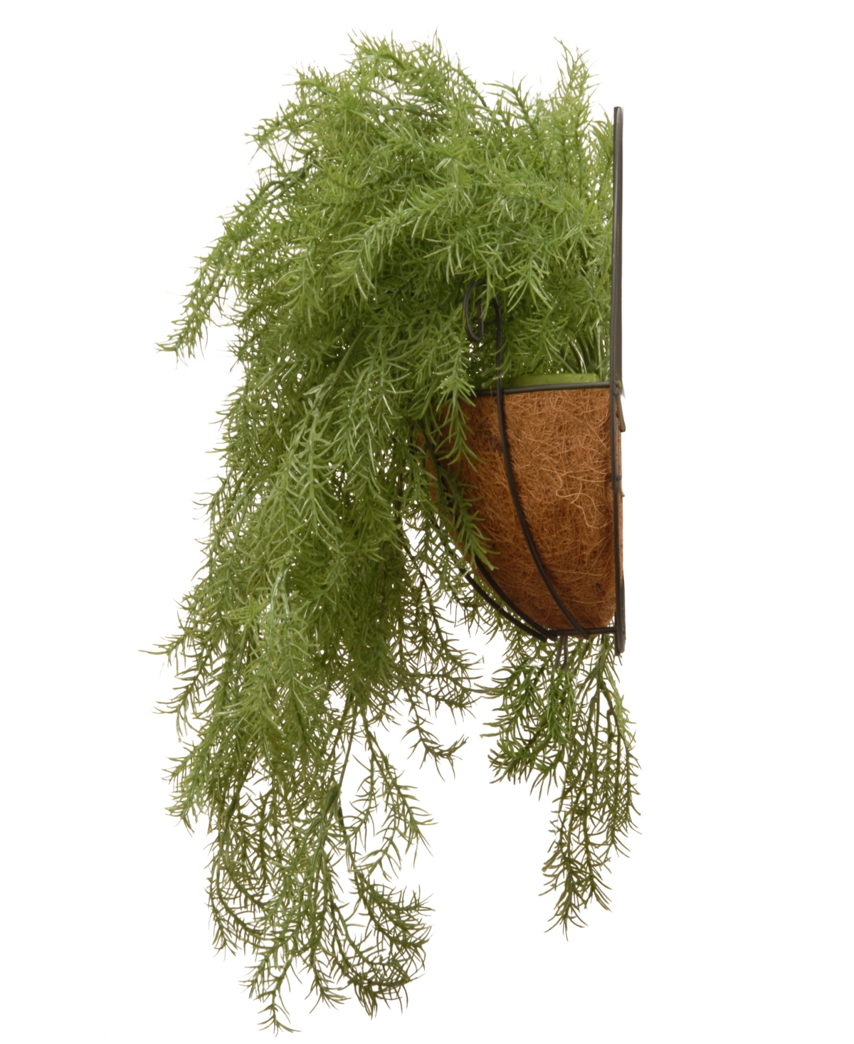 National Tree Company Pine Branch Wall Basket