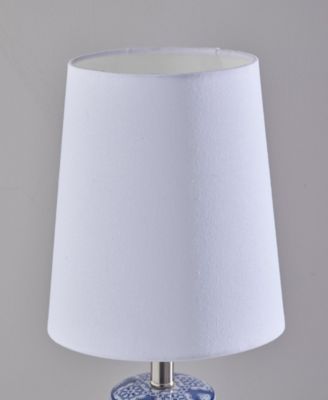 17" Ceramic Polly Set of 2 Table Lamps