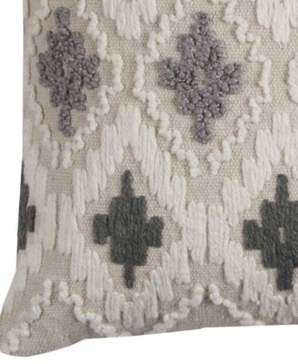 Ikat Polyester Filled Decorative Pillow, 20" x 20"