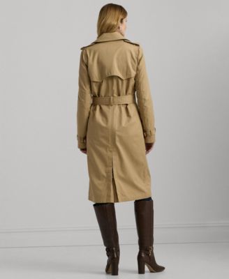 アウターその他 LAUREN RALPH LAUREN Woman Trench coat Brown 297967122 002 Lauren Ralph Lauren Women's Double-Breasted Trench Coat - Macy's