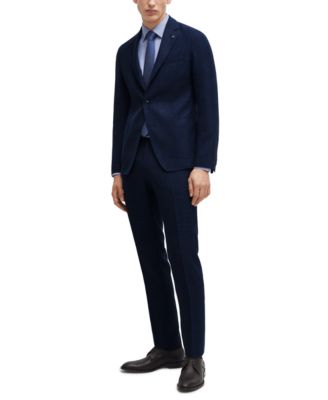 Men's Melange Slim-Fit Blazer