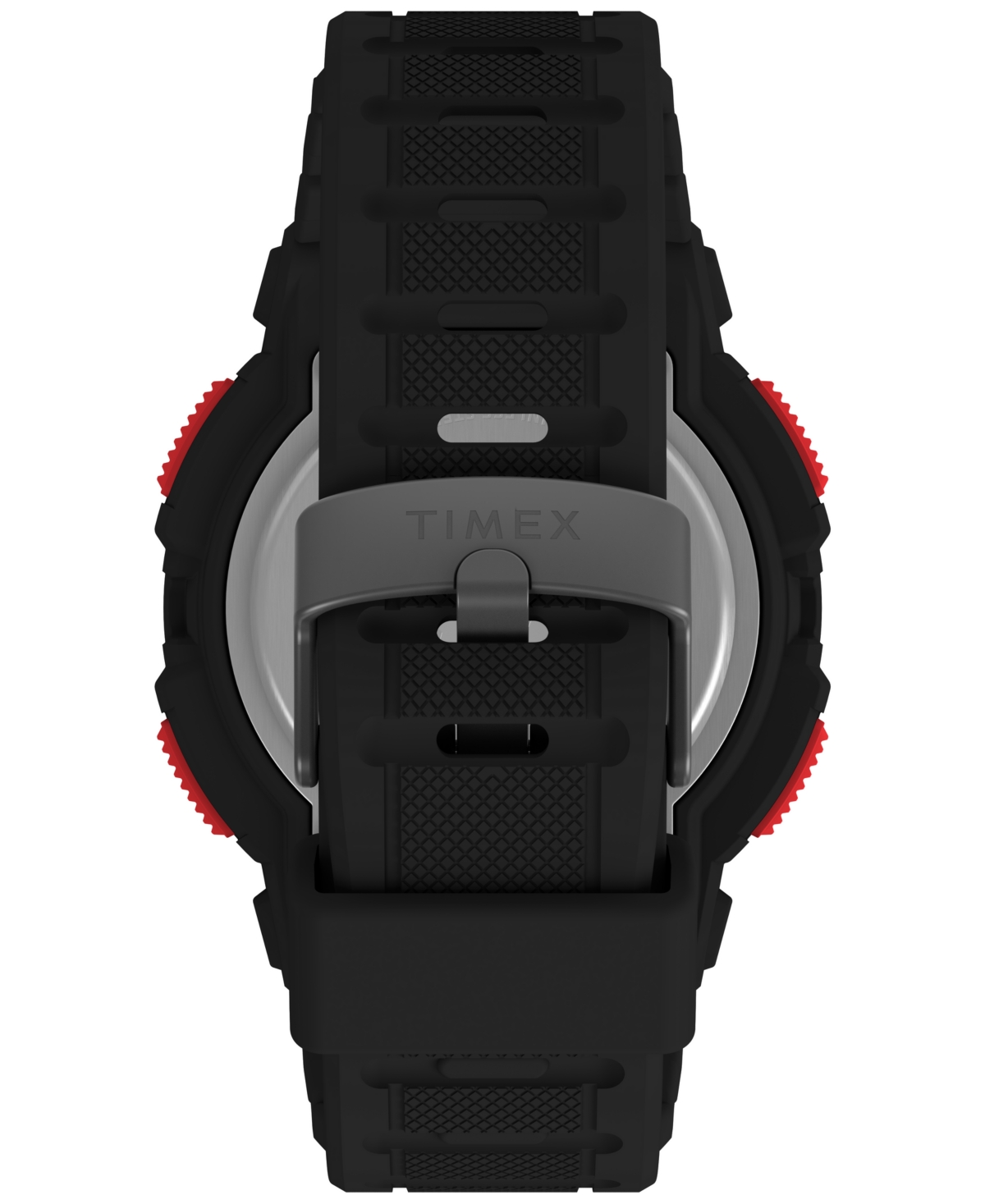 Shop Timex Men's Ufc Rumble Digital Black Polyurethane Strap 50mm Round Watch