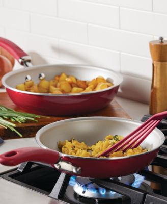 Create Delicious Aluminum Nonstick 2-Pc. Frypan Set