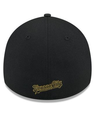 Men's Black Kansas City Royals 2024 Armed Forces Day 39THIRTY Flex Hat