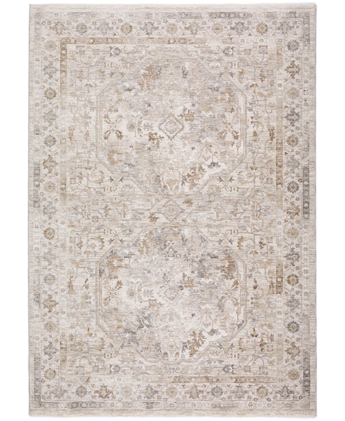 Dalyn Cyprus Cy4 5'x7'10 Area Rug In Ivory