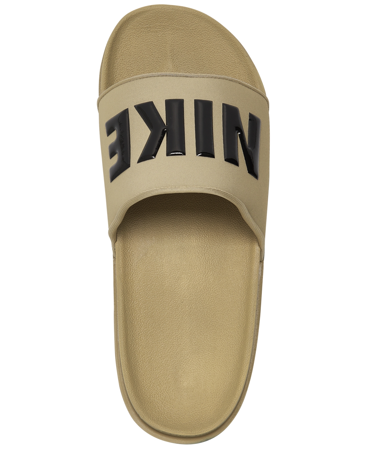 Shop Nike Men's Offcourt Slide Sandals From Finish Line In Khaki,black