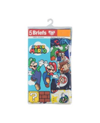 Mario Bros Big Boy 5Pack Underwear