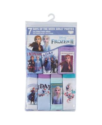 "Days of the Week" 7Pack Big Girls Underwear