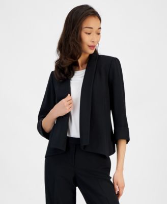 Women's Shawl Collar Open-Front Blazer