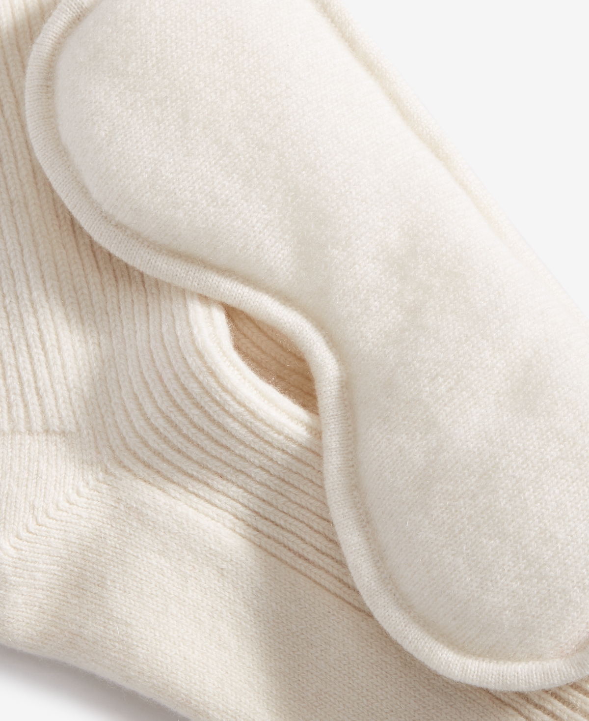 Charter Club Cashmere Sleep Mask + Socks Boxed Gift Set, Created for Macy's