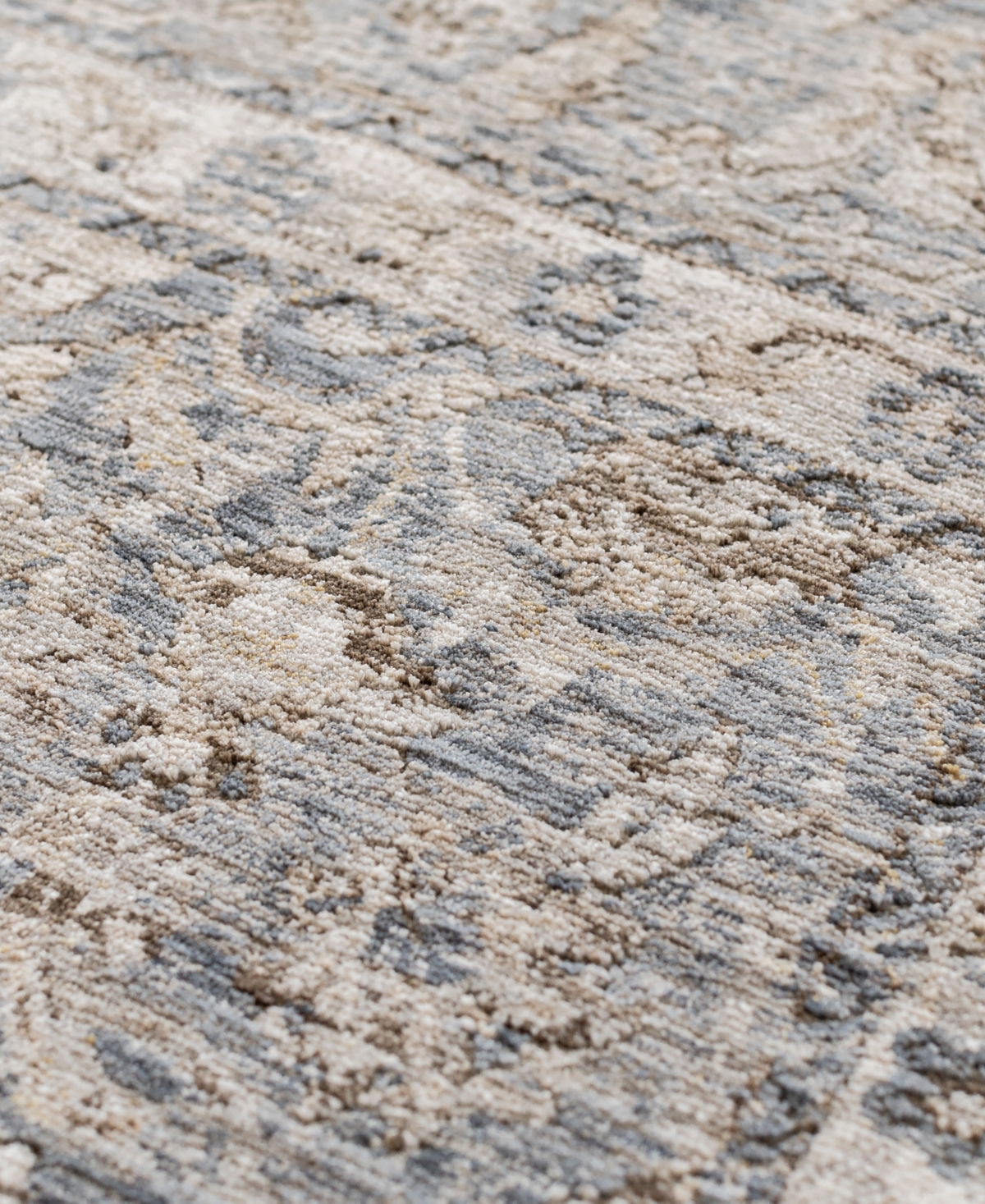 Dalyn Vienna Vi8 2'3x7'10 Runner Area Rug In Denim