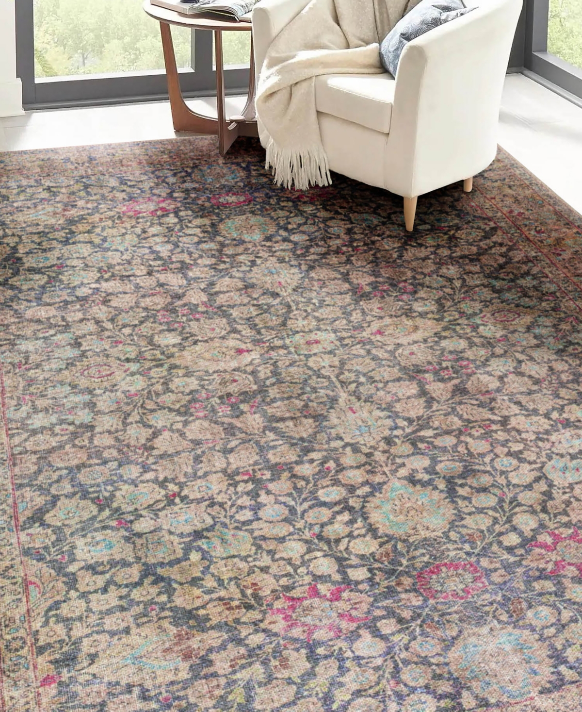 Dalyn Kars Ka7 8'x10' Area Rug In Black
