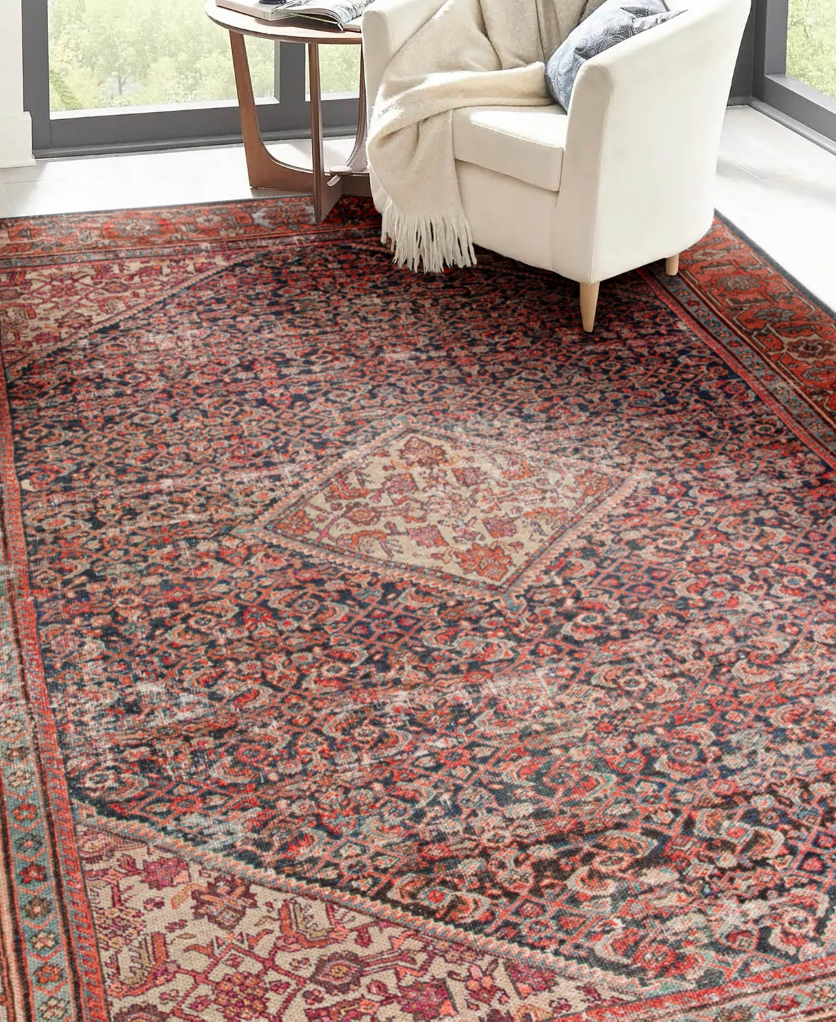 Shop Dalyn Kars Ka4 10'x13' Area Rug In Red