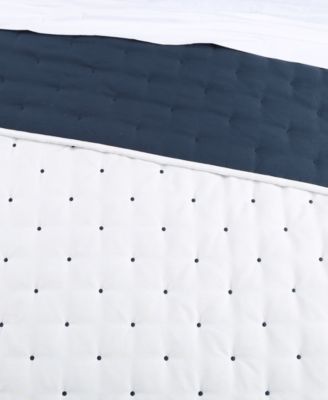 Embroidered Swiss Dot Stitching 3-Pc. Quilt Set, Full/Queen