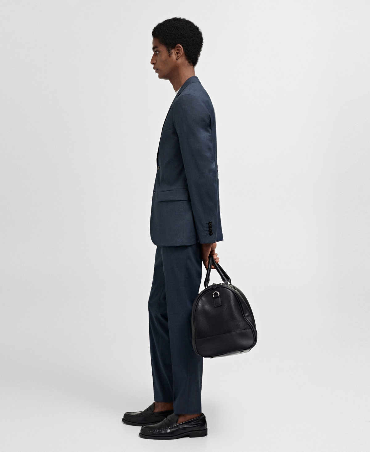 Mango Men's Super Slim-Fit Stretch Fabric Suit Blazer