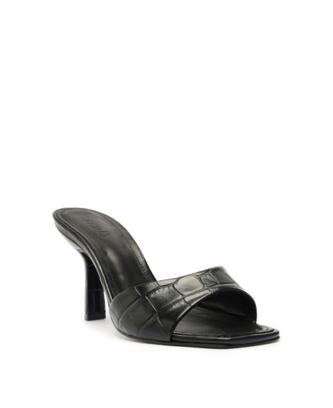 Женские туфли Schutz Posseni Slip On Dress Heels, цвет: Чёрный