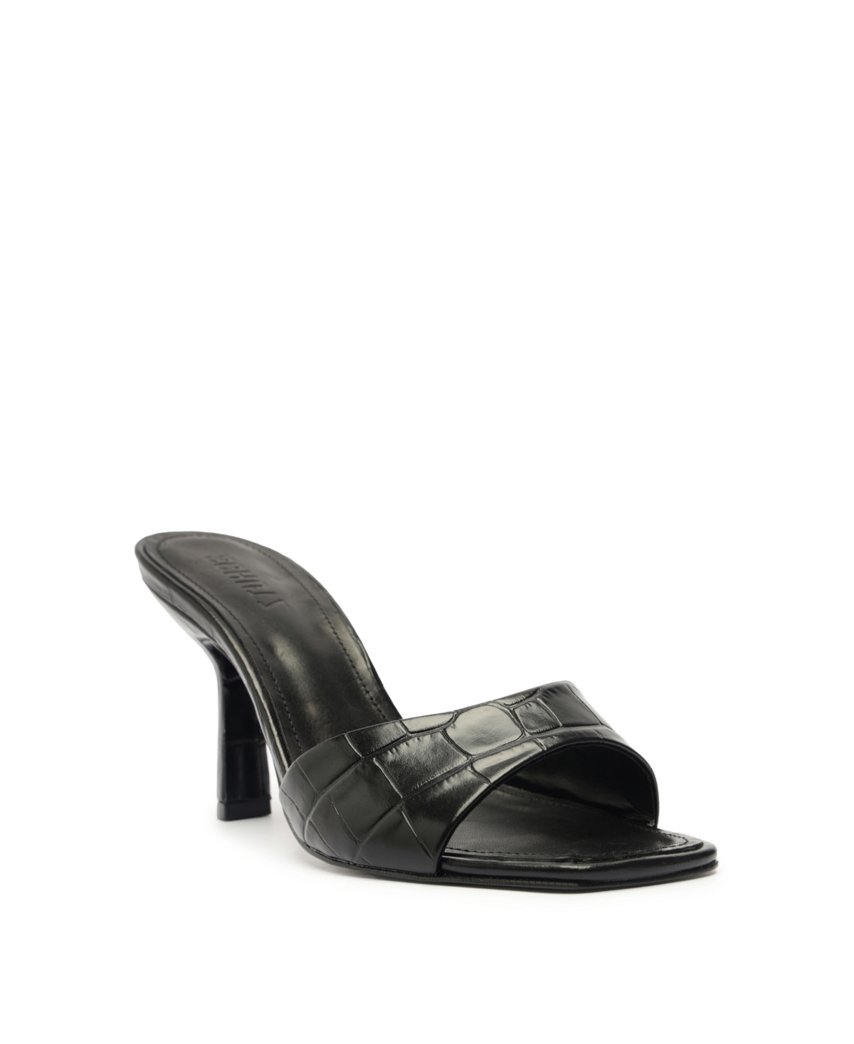 Shop Schutz Women's Posseni High Stiletto Sandals In Black