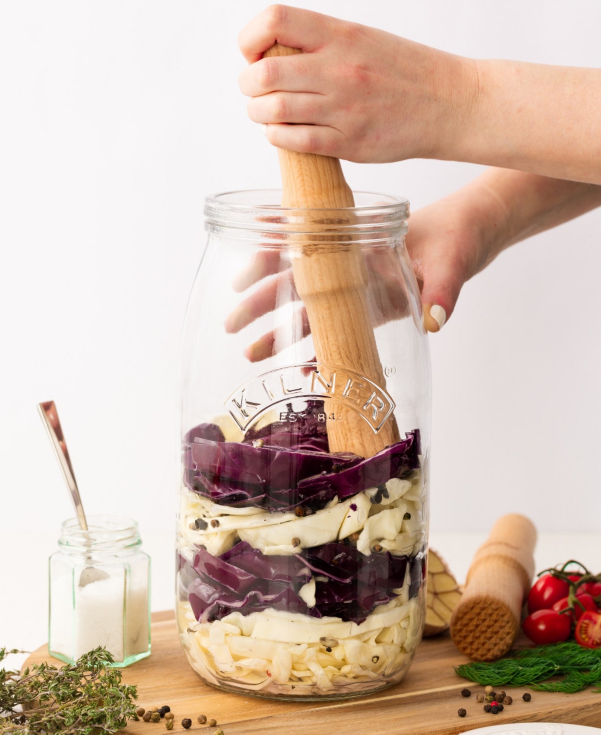 Kilner Fermentation Set With Packer In Clear