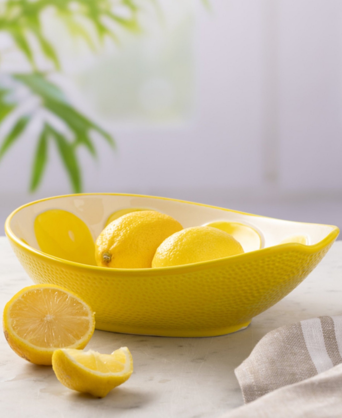 TYPHOON WORLD FOODS 3 PIECE LEMON SERVING SET 