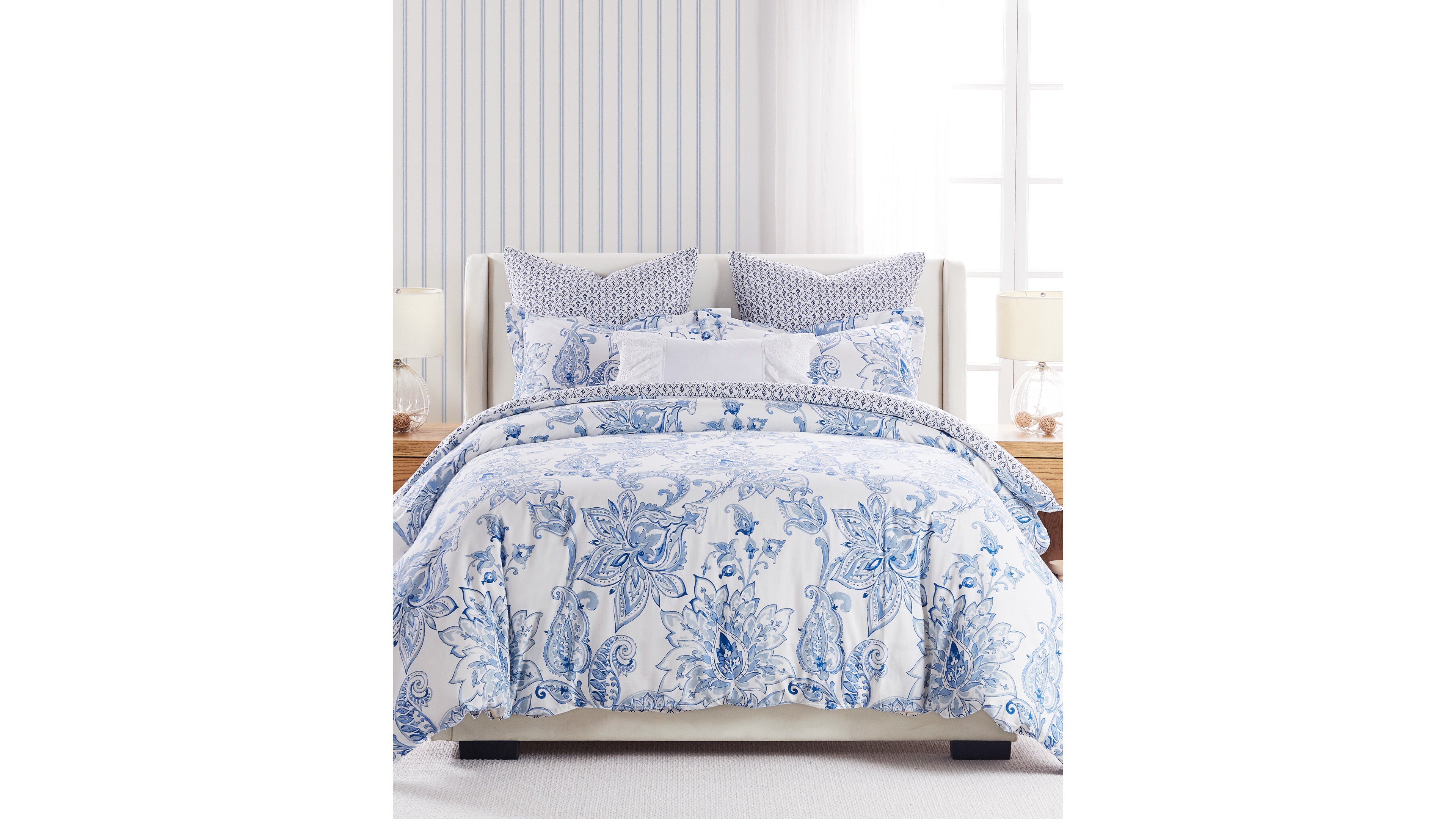 Levtex Bennett Reversible 3-Pc. Comforter Set, Full/Queen