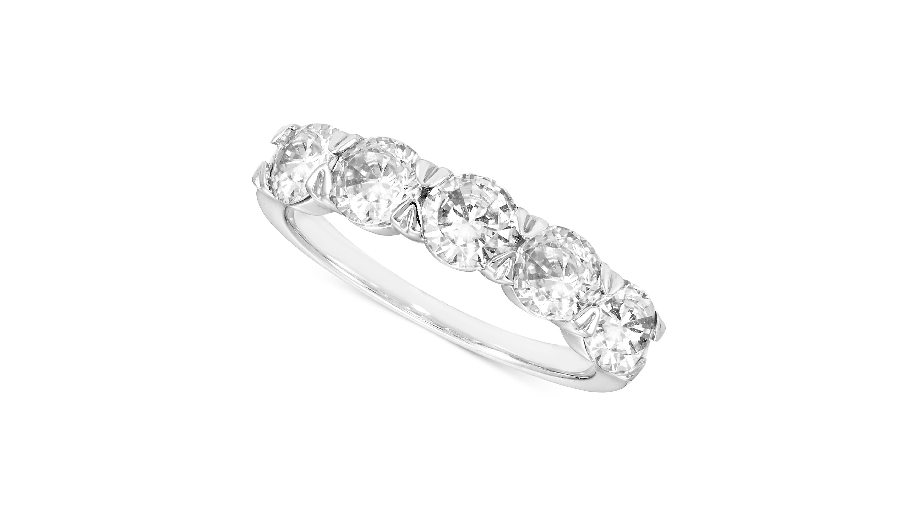 Macy's Diamond Band Ring (2 ct. t.w.) in 14k White Gold