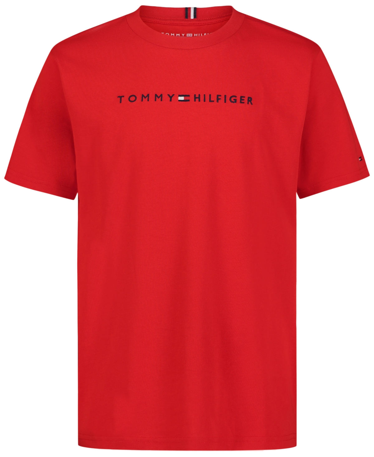 Tommy Hilfiger Big Boys Cotton Logo Essential T-Shirt