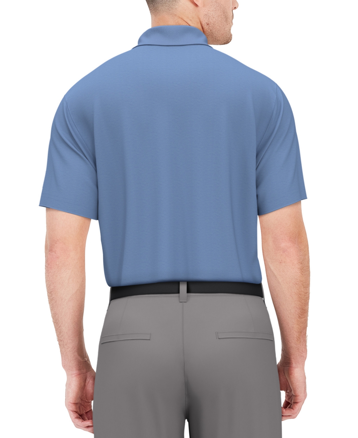 Pga Tour Men's Airflux Mesh Golf Polo Shirt