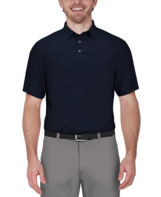 Men's Short-Sleeve Airflux Heather Golf Polo Shirt
