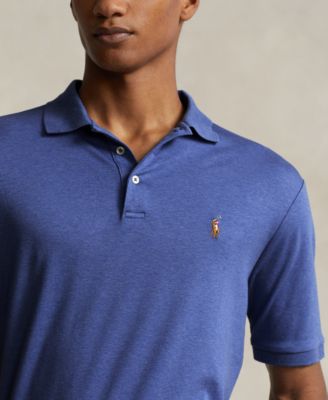 Men's Classic-Fit Soft Cotton Polo Shirt