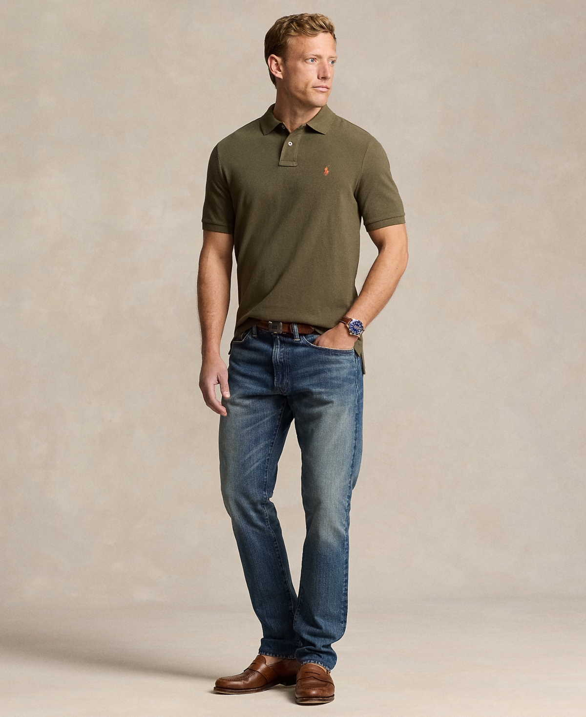 Polo Ralph Lauren Men's Classic-Fit Mesh Polo