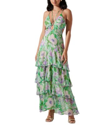 aneira floral tiered maxi dress Raya on LTK