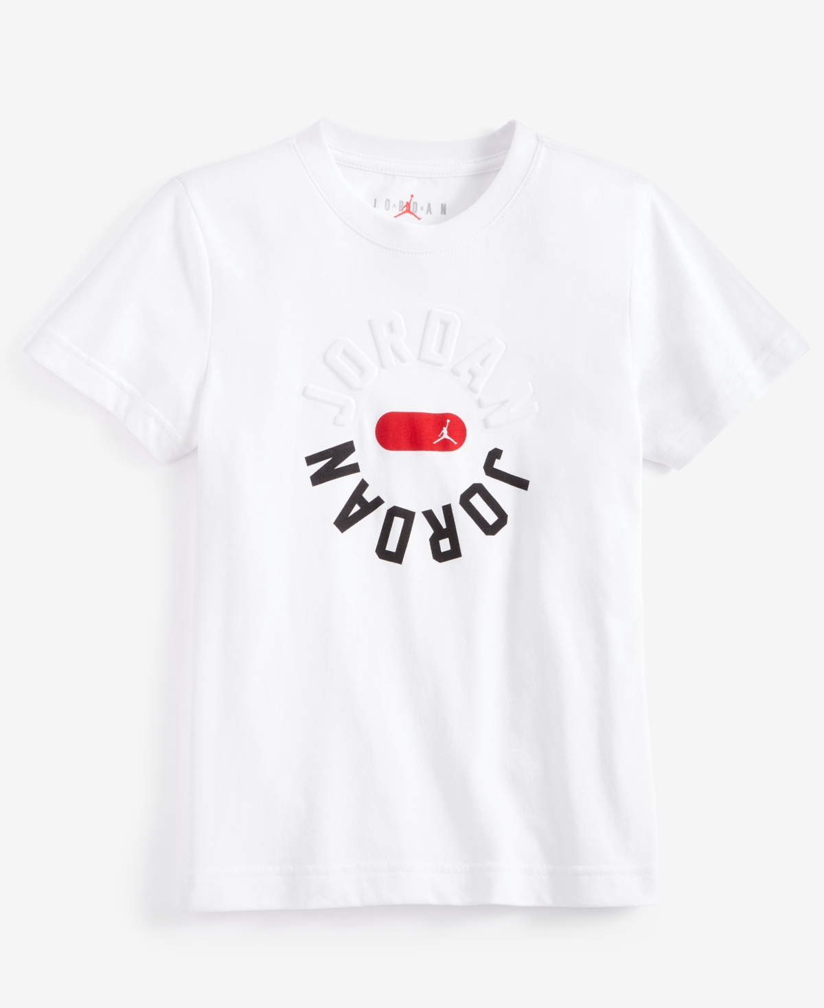 Jordan Toddler & Little Boys Embossed Logo Graphic T-Shirt, Created for Macy's - 001White
